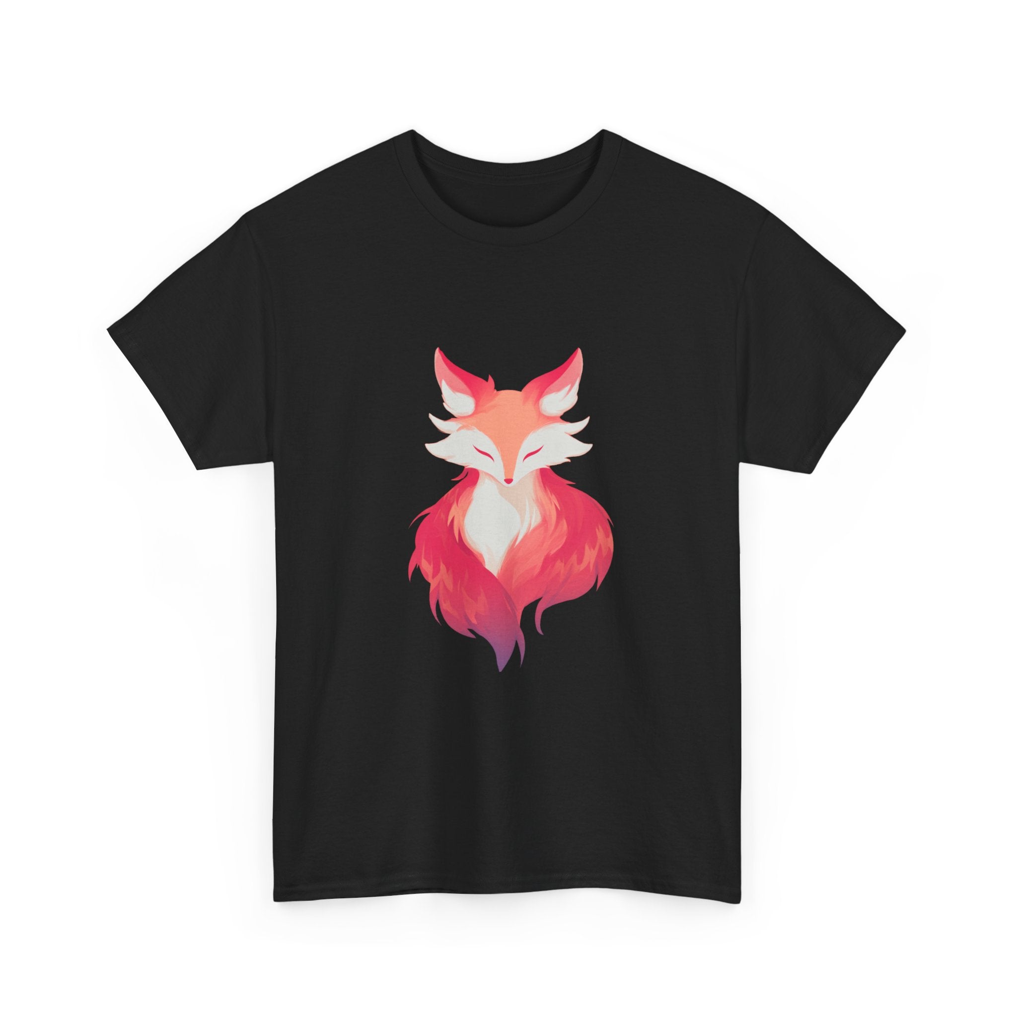 Watercolor Fox Illustration Tee | Stylized Fox Portrait Shirt
