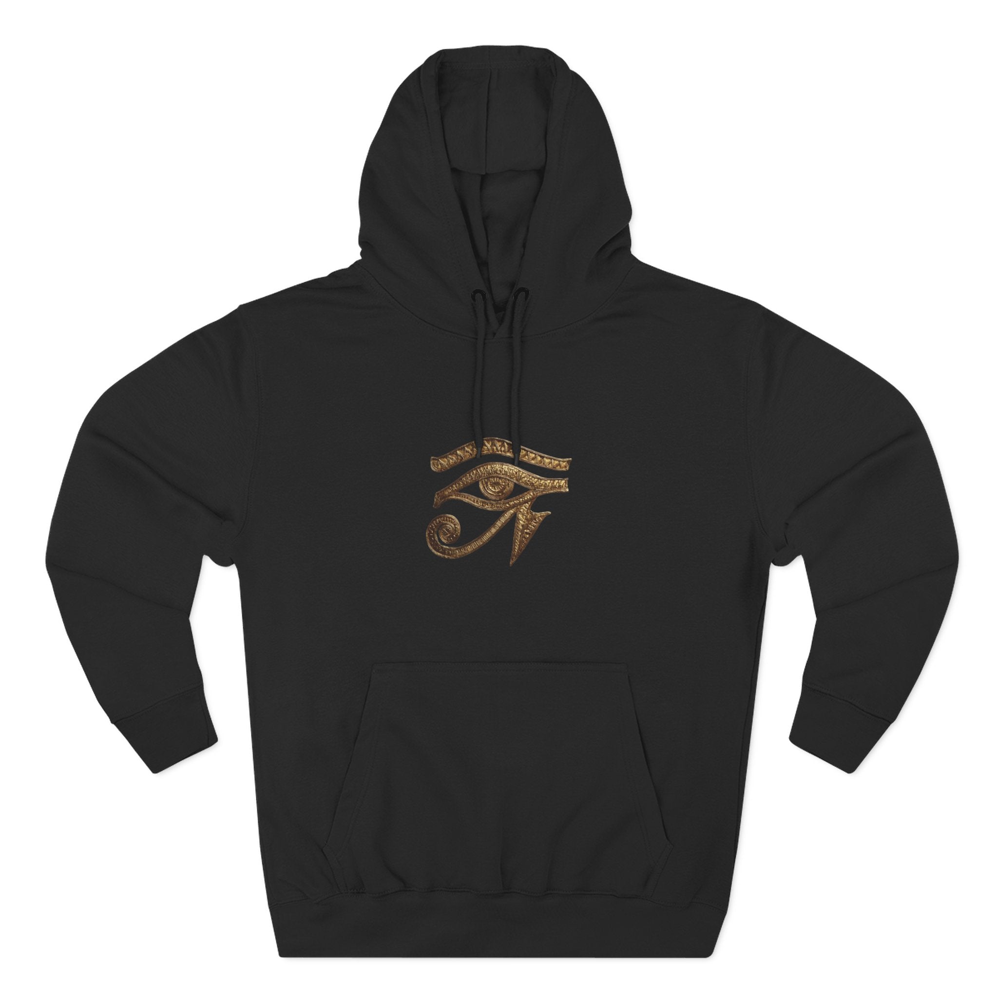 Eye of Horus hoodie | Egyptian symbol, spiritual protection, bronze design