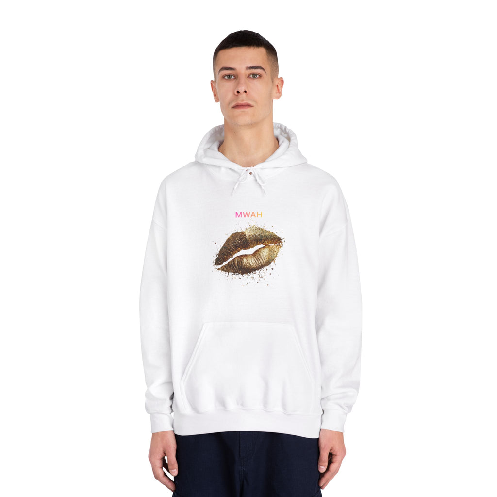 Gold Foil  Print Hoodie |  Mwah Graphic