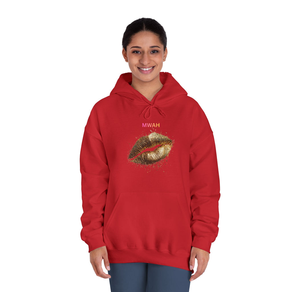 Gold Foil  Print Hoodie |  Mwah Graphic