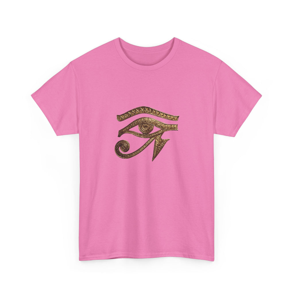 Eye of Horus T-Shirt | Ancient Egyptian Symbol Tee, Gold Ink