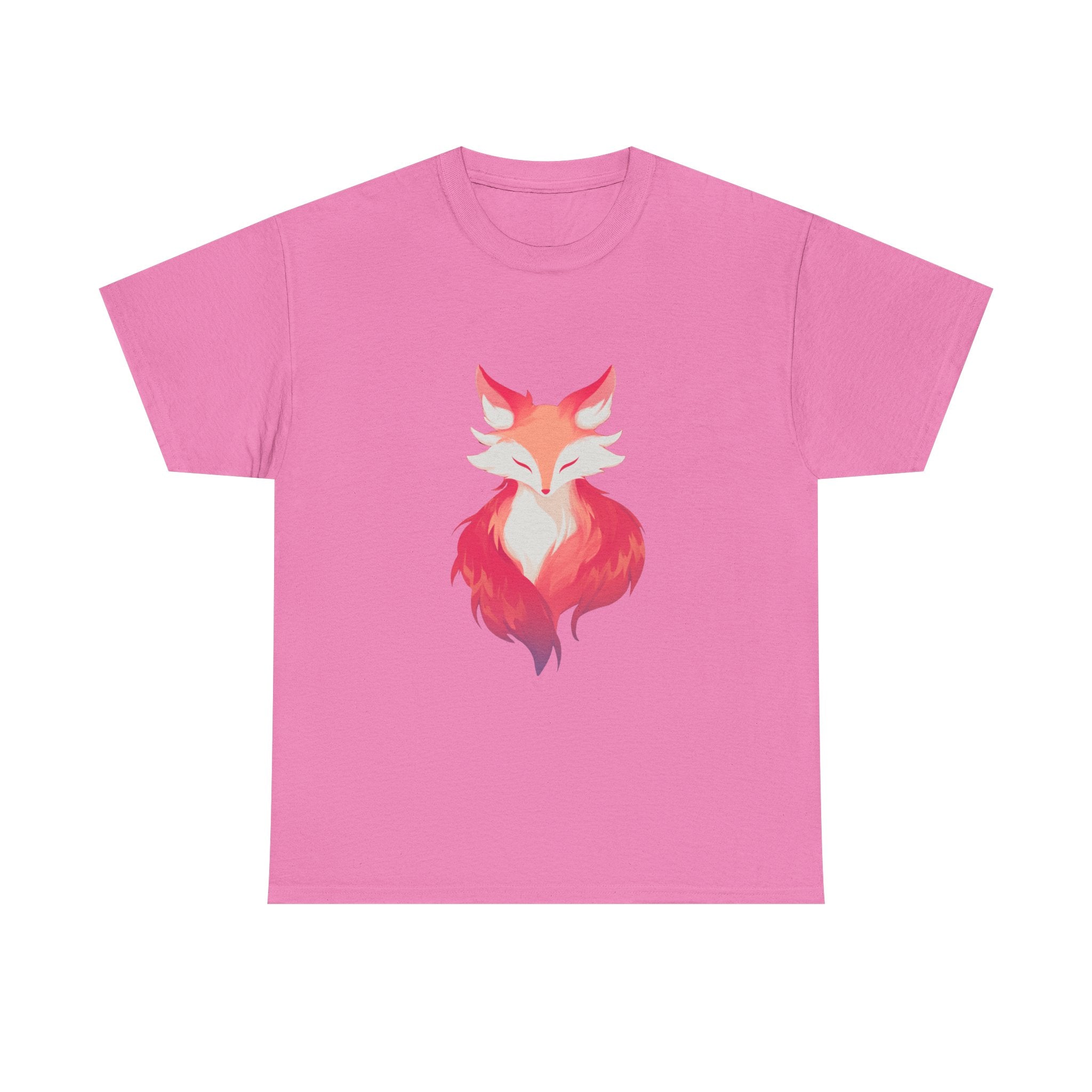 Watercolor Fox Illustration Tee | Stylized Fox Portrait Shirt