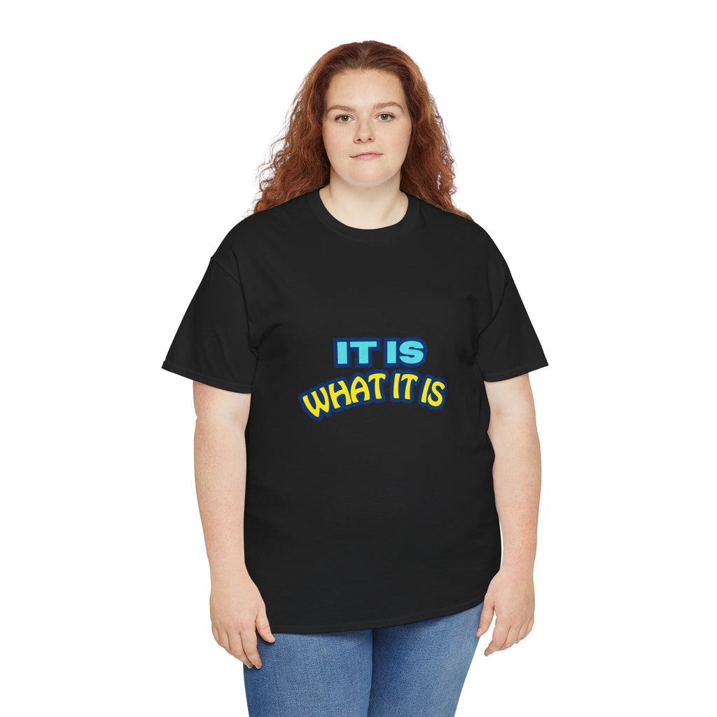 It Is What It Is T-Shirt — Casual Retro Graphic Tee