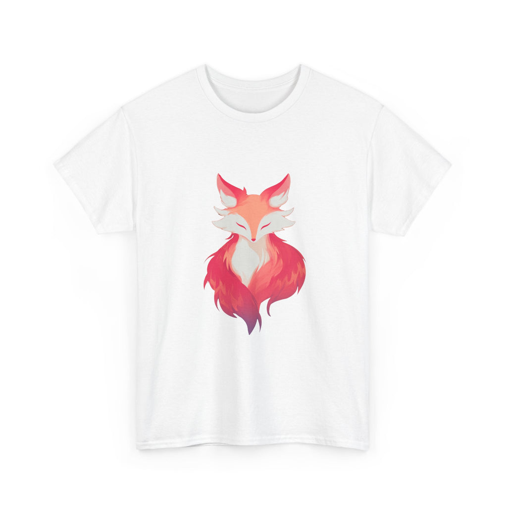 Watercolor Fox Illustration Tee | Stylized Fox Portrait Shirt