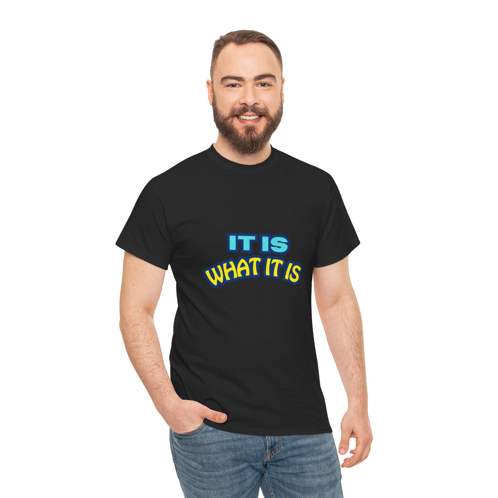 It Is What It Is T-Shirt — Casual Retro Graphic Tee