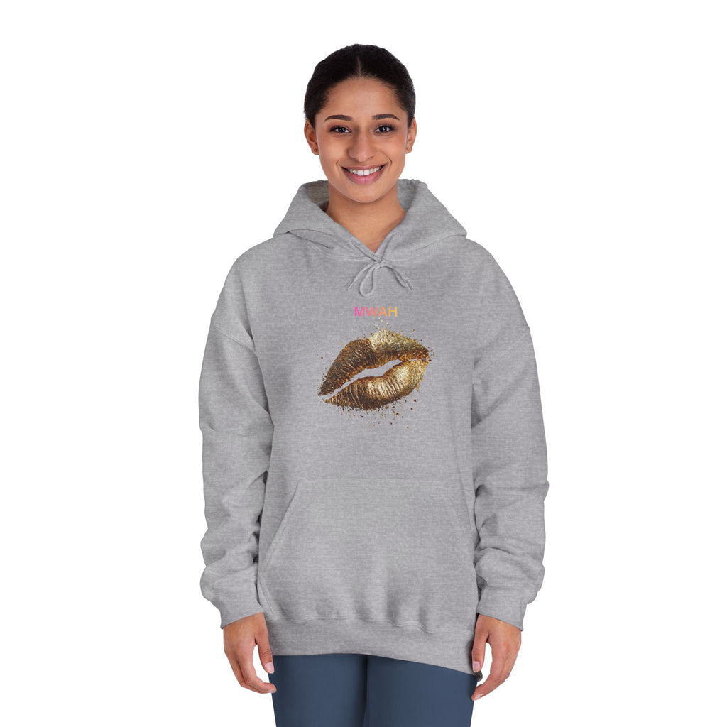 Gold Foil  Print Hoodie |  Mwah Graphic