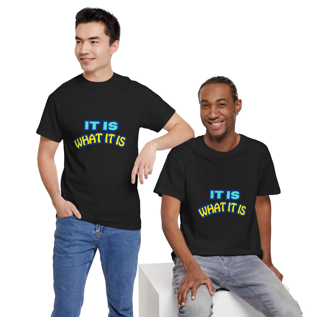 It Is What It Is T-Shirt — Casual Retro Graphic Tee