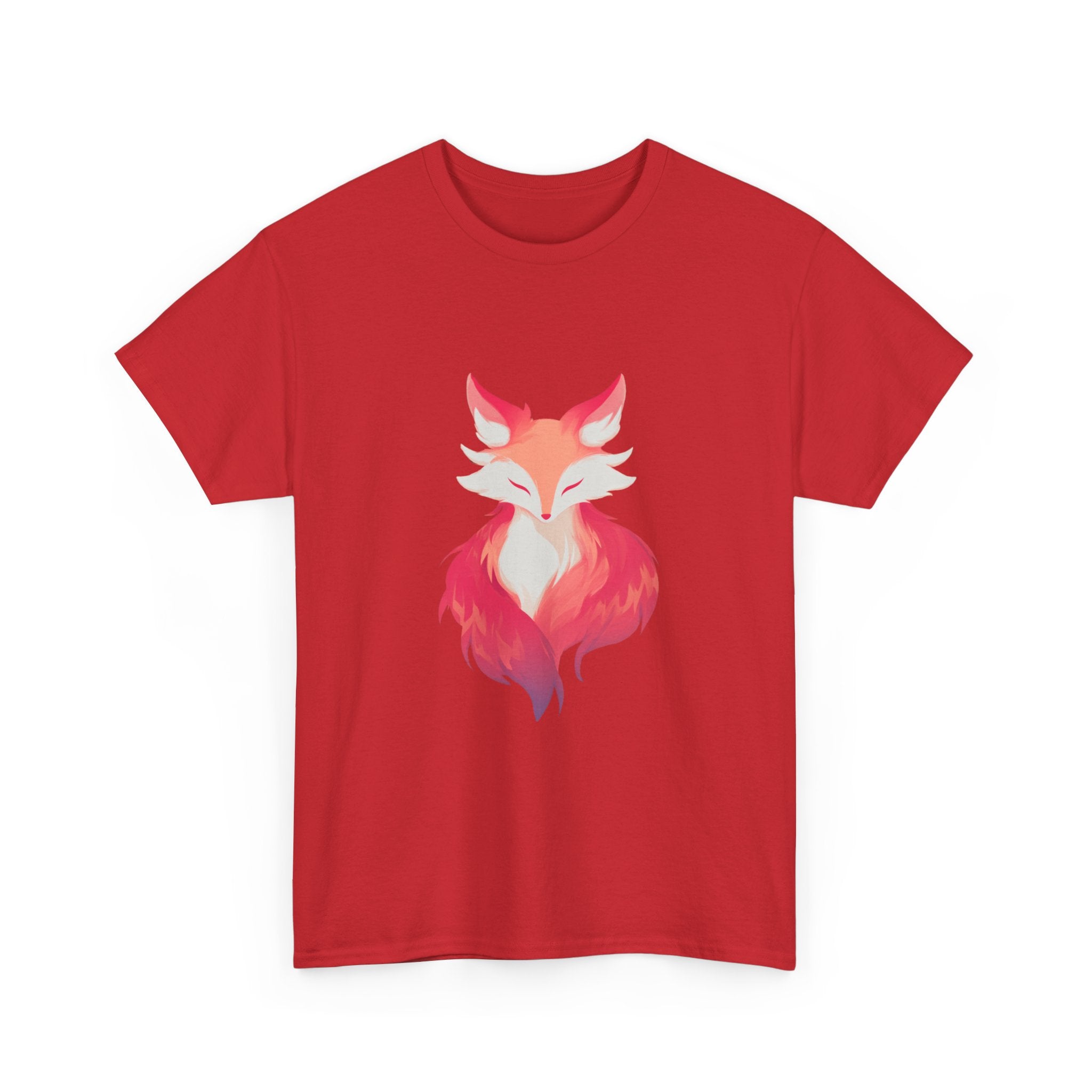 Watercolor Fox Illustration Tee | Stylized Fox Portrait Shirt