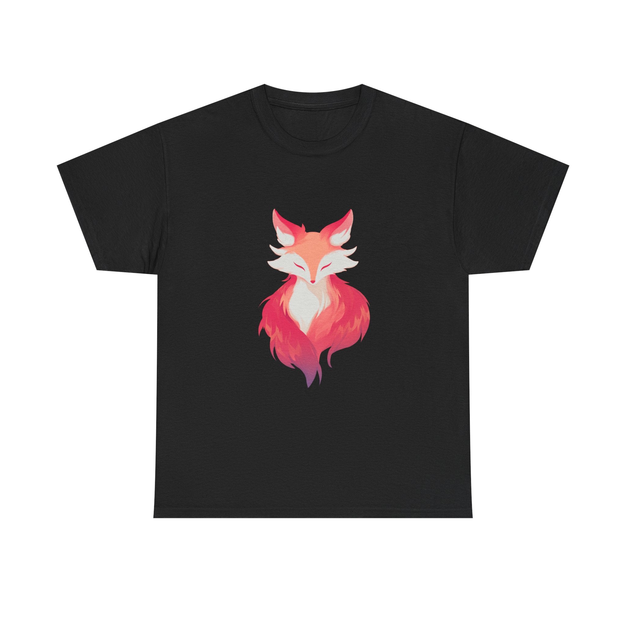 Watercolor Fox Illustration Tee | Stylized Fox Portrait Shirt