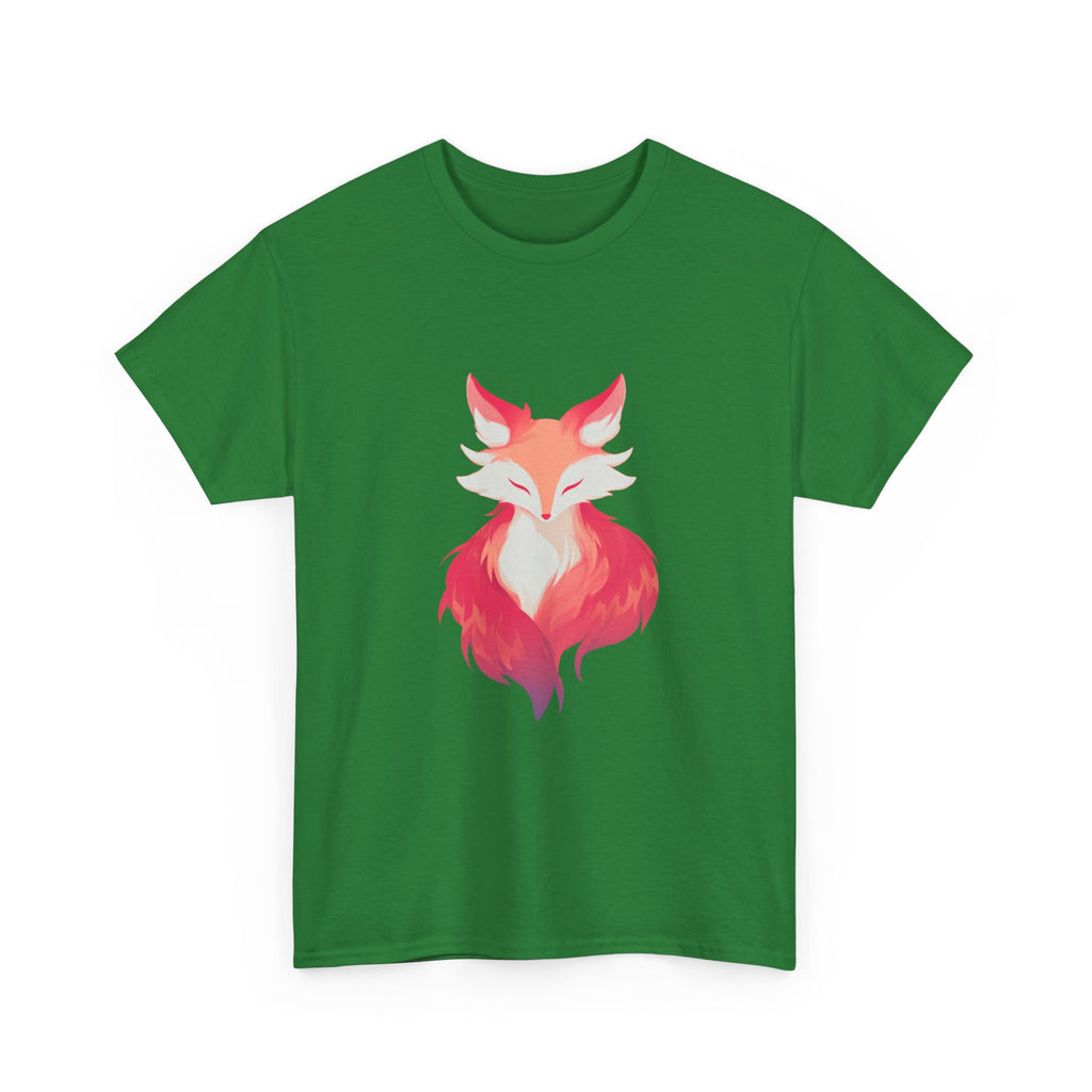 Watercolor Fox Illustration Tee | Stylized Fox Portrait Shirt