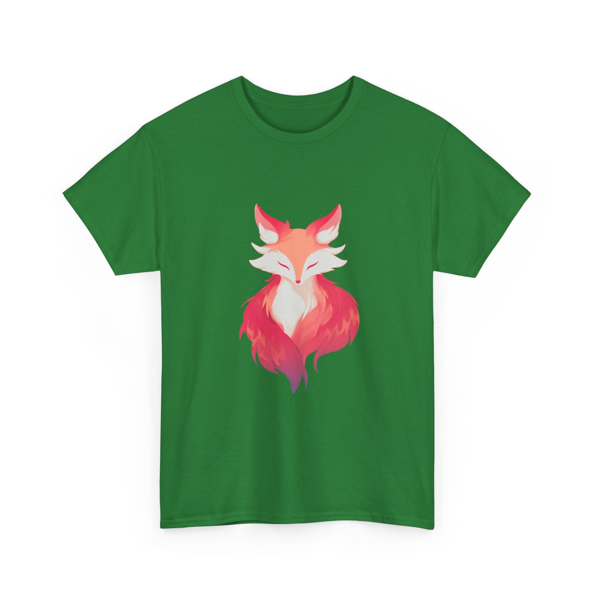 Watercolor Fox Illustration Tee | Stylized Fox Portrait Shirt