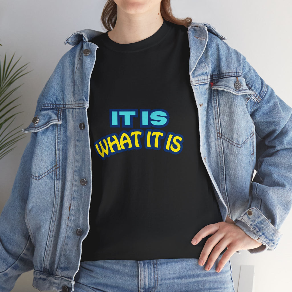 It Is What It Is T-Shirt — Casual Retro Graphic Tee