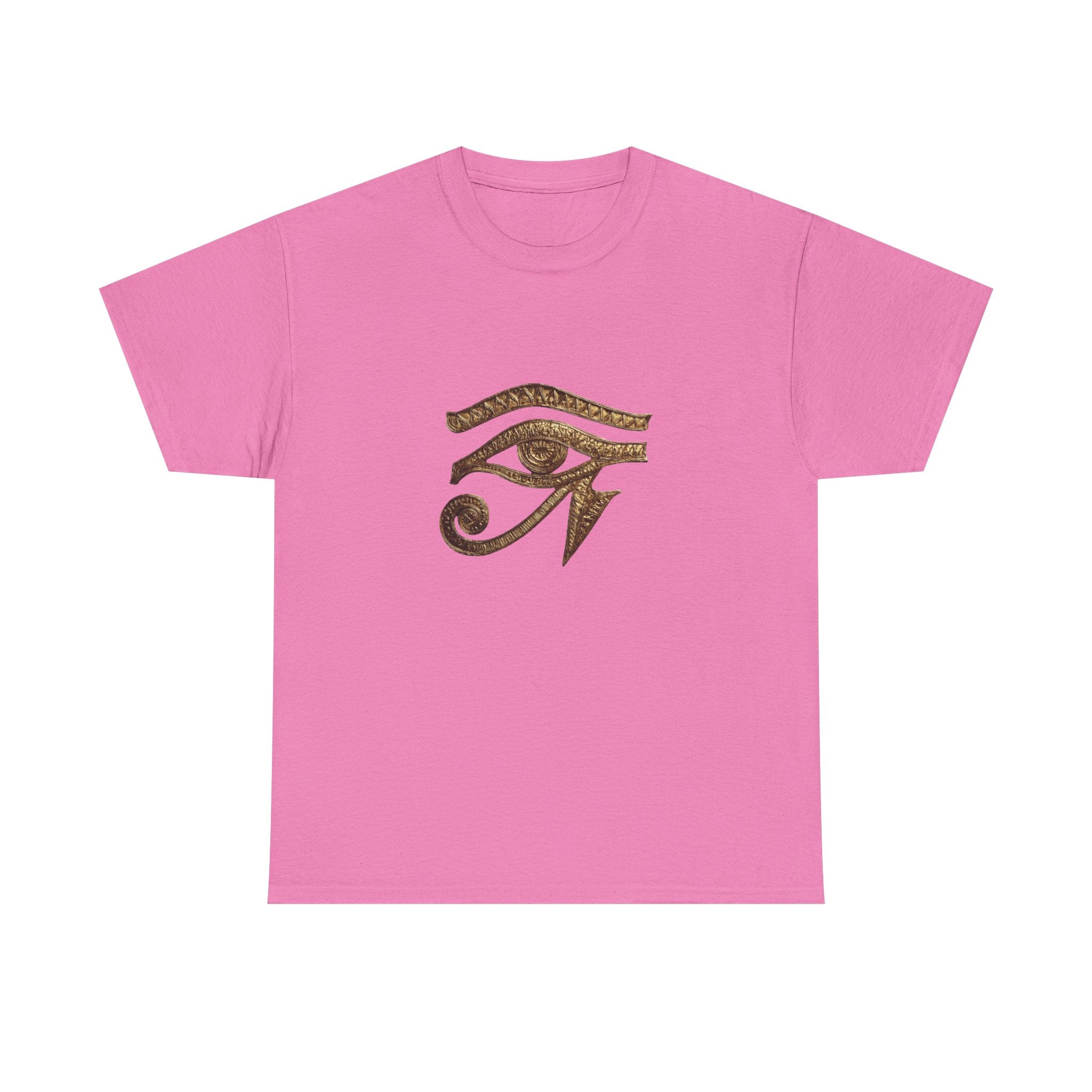 Eye of Horus T-Shirt | Ancient Egyptian Symbol Tee, Gold Ink