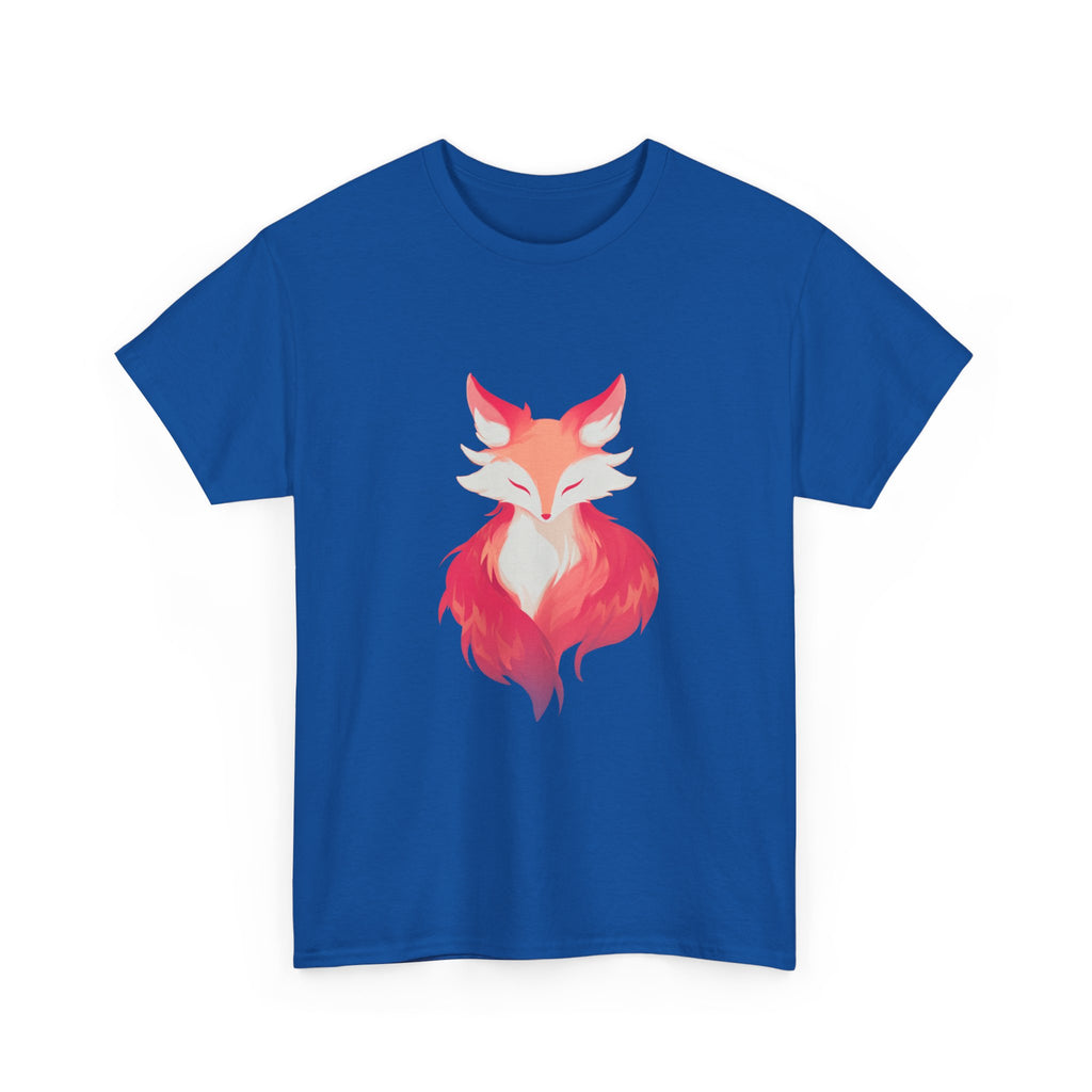 Watercolor Fox Illustration Tee | Stylized Fox Portrait Shirt