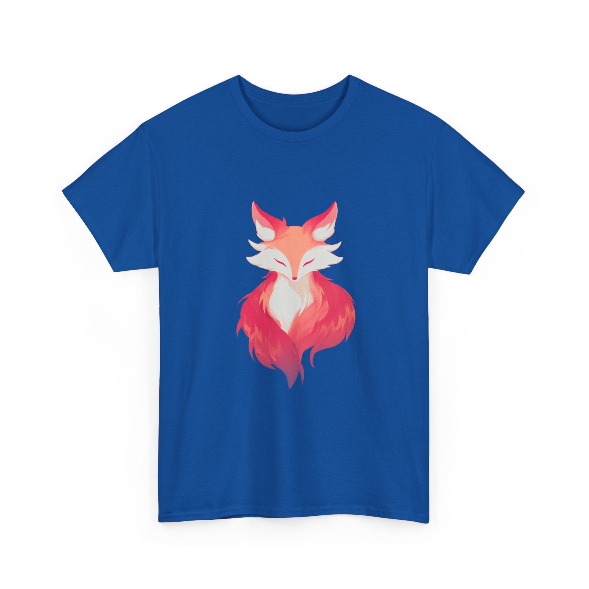 Watercolor Fox Illustration Tee | Stylized Fox Portrait Shirt