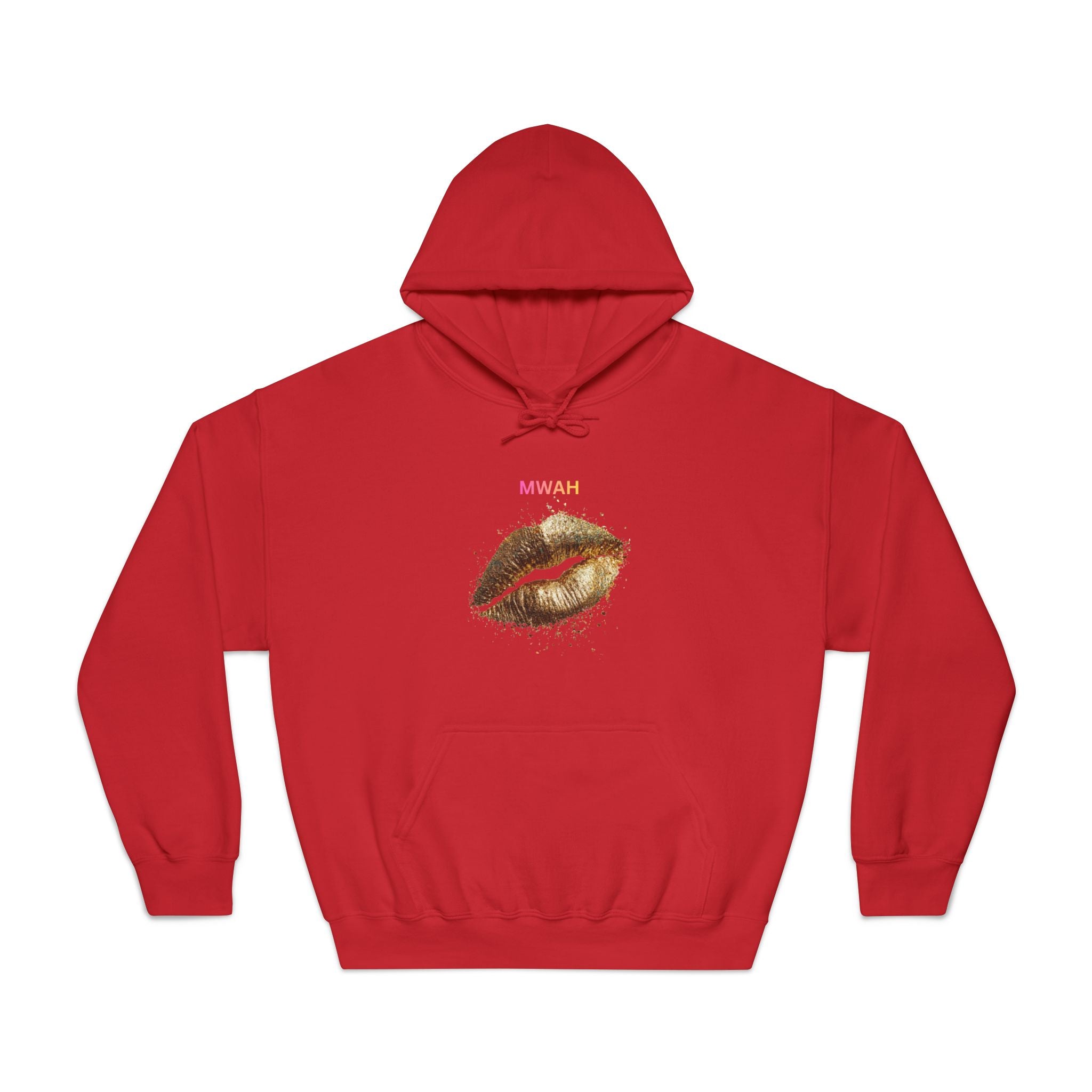 Gold Foil  Print Hoodie |  Mwah Graphic