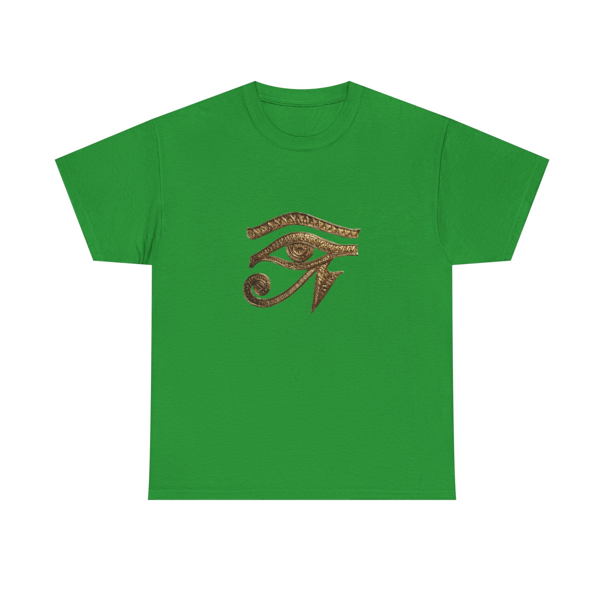 Eye of Horus T-Shirt | Ancient Egyptian Symbol Tee, Gold Ink