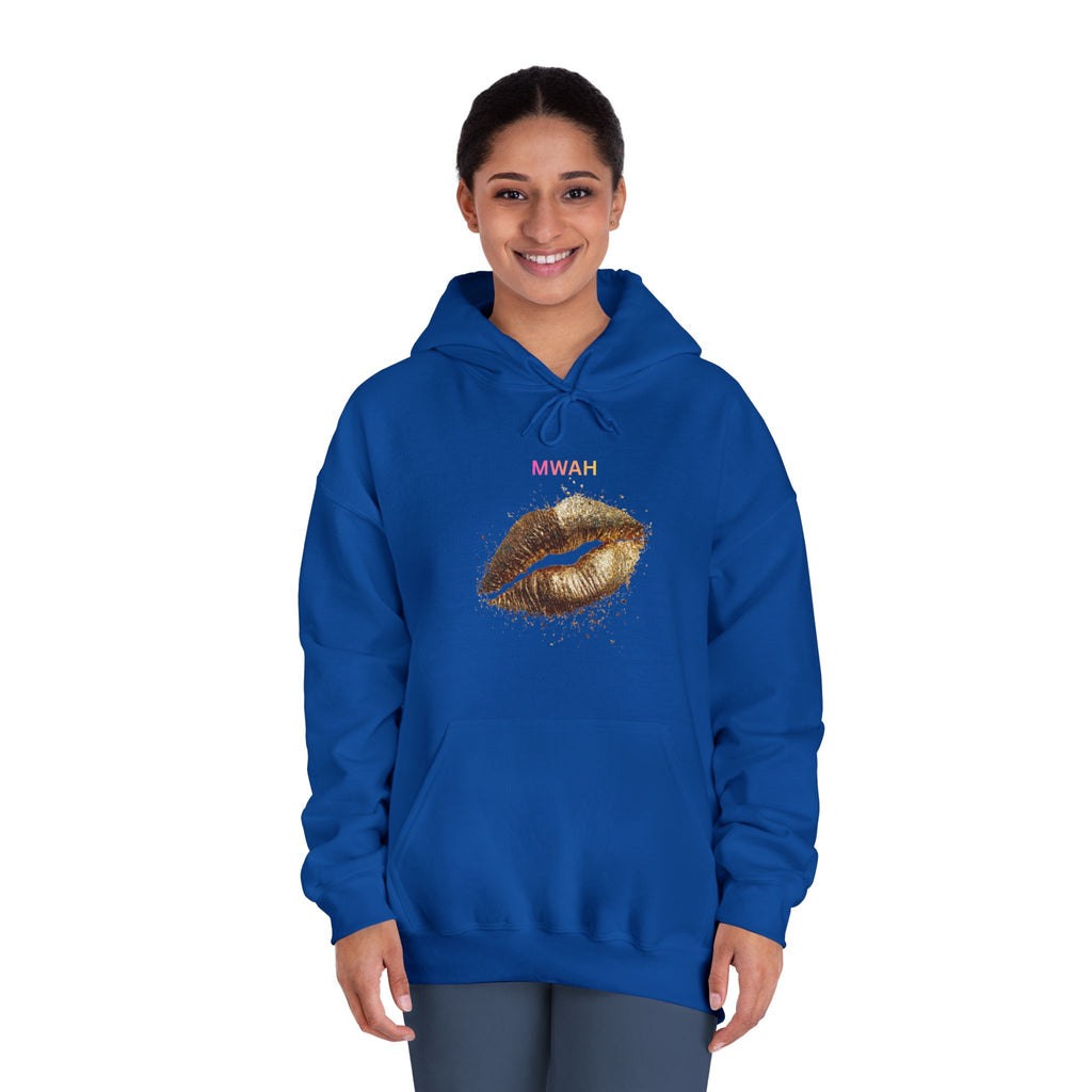 Gold Foil  Print Hoodie |  Mwah Graphic